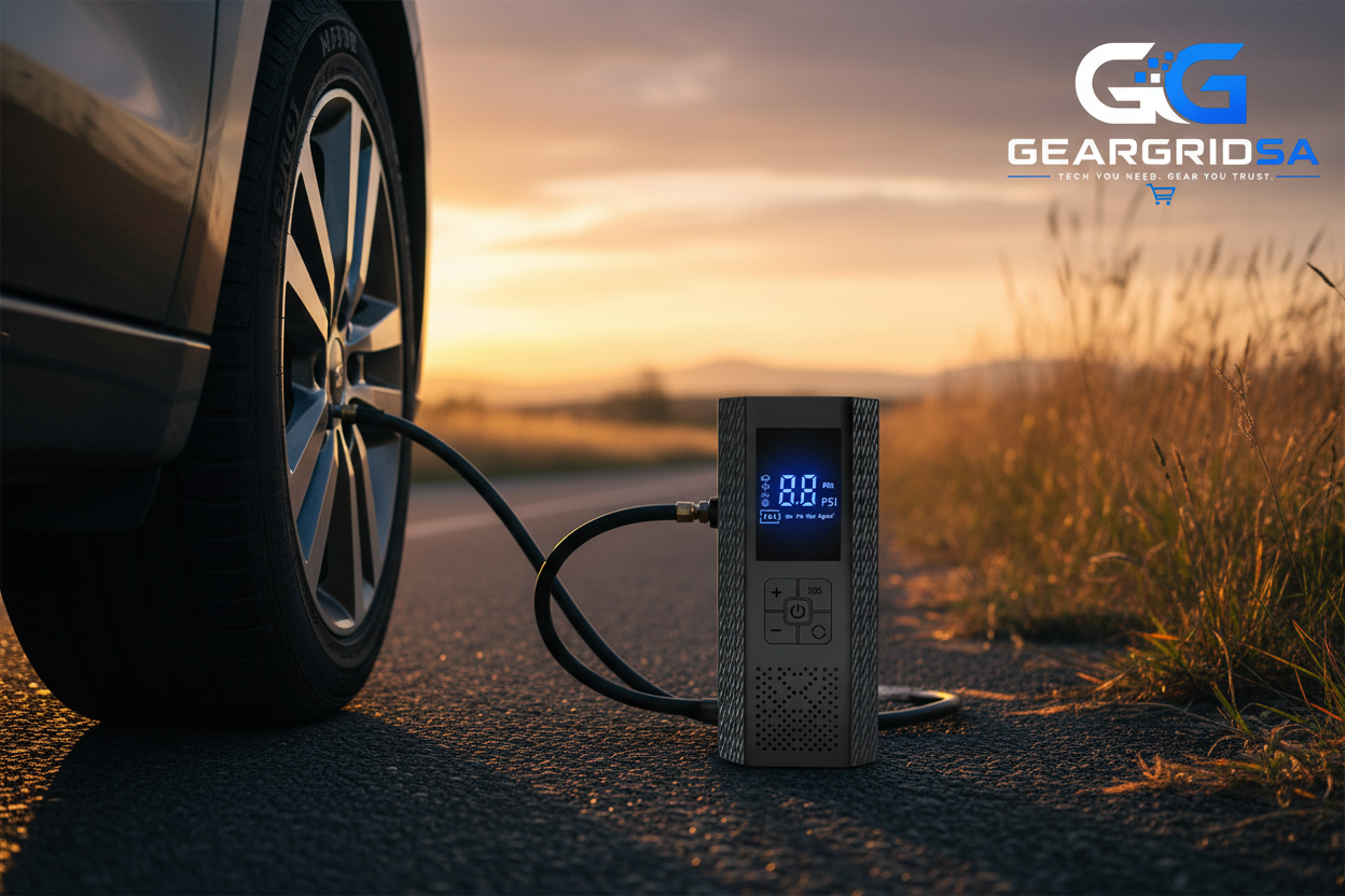 GearGridSA Air Pump - Lifestyle Shot